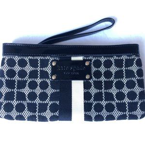 Kate Spade Black Polka Dots Wristlet